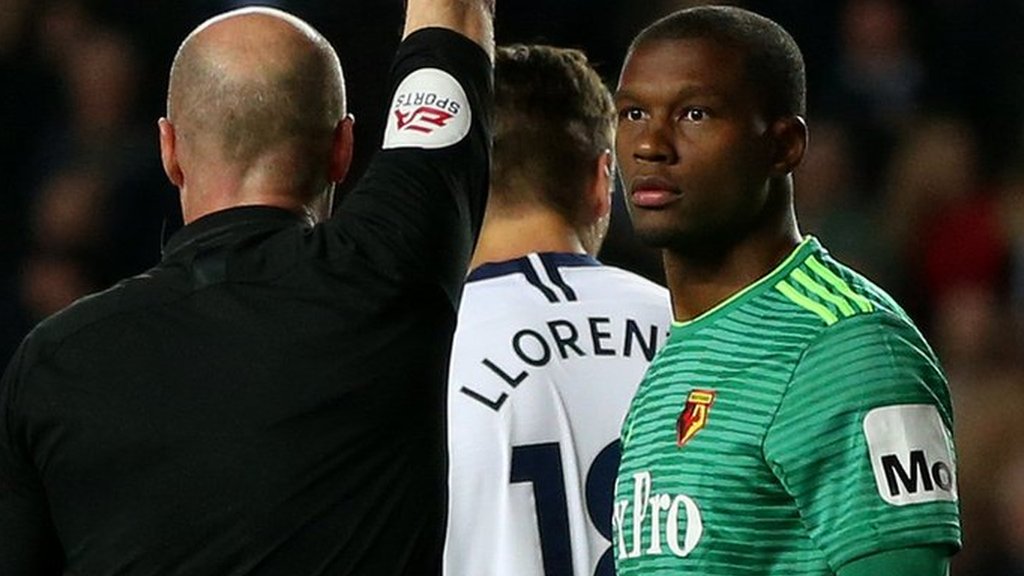 Watford's Kabasele has red card overturned