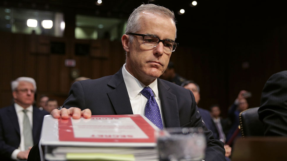Direktur sementara FBI Andrew McCabe