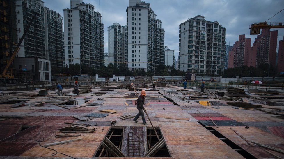 Shanghai construction site