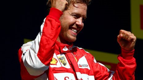 Ferrari serve up win for Bianchi