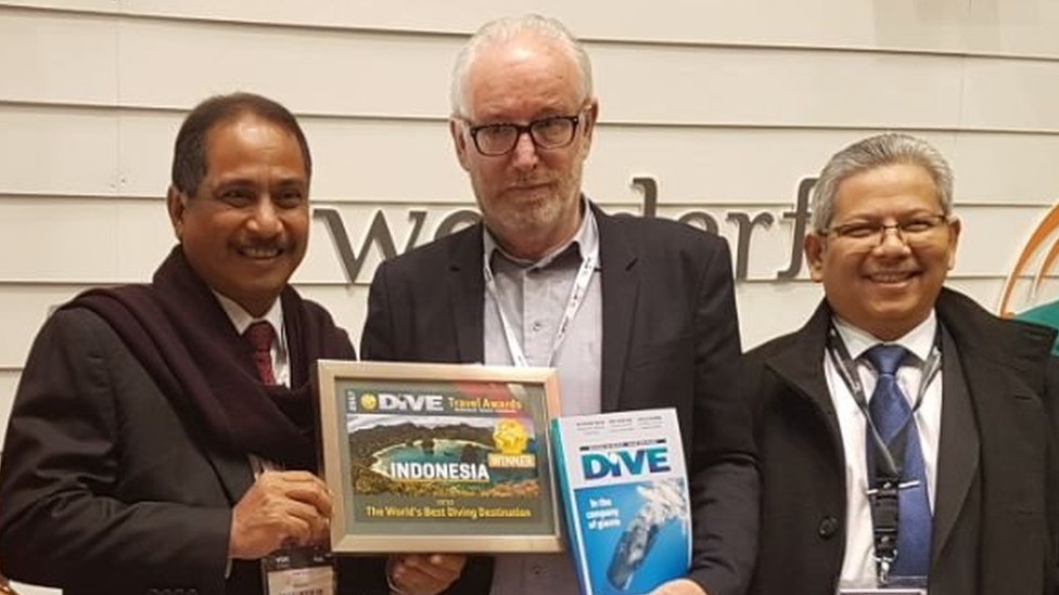 Penghargaan best diving destination