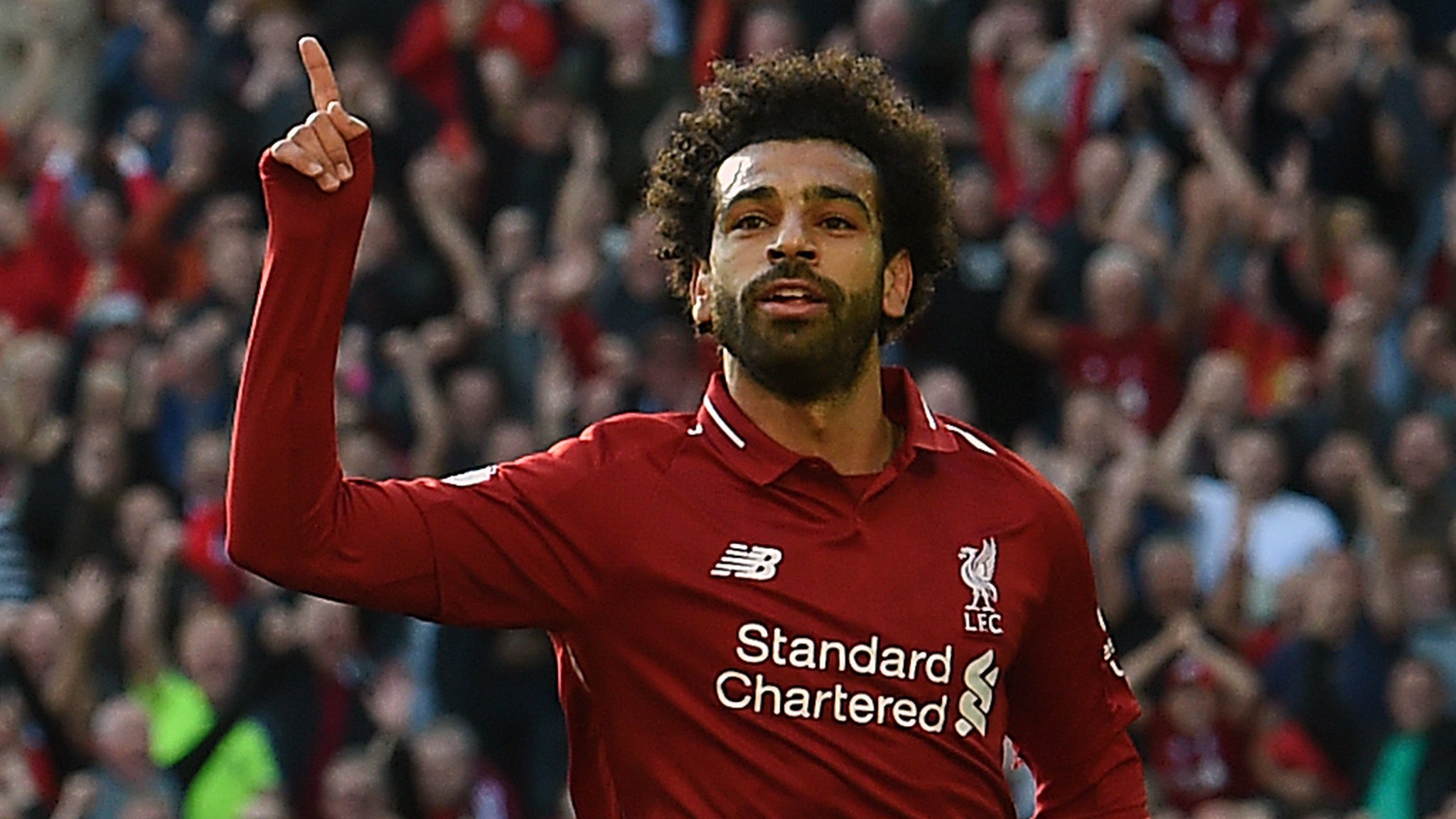 Mohamed Salah, atacante do Liverpool, pede ajuda humanitária para