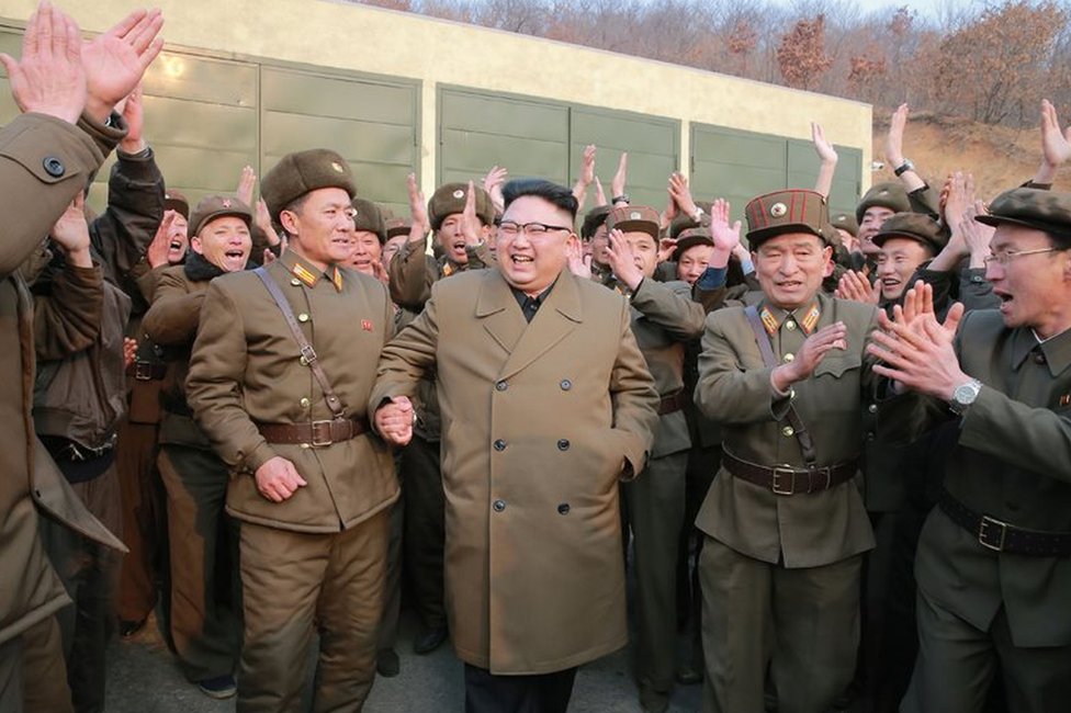 Kim Jong-un 19 de marzo de 2017