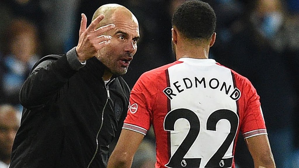 Guardiola was only very complimentary and positive - Redmond