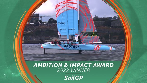 SailGP wins BBC Green Sport Ambition and Impact Award