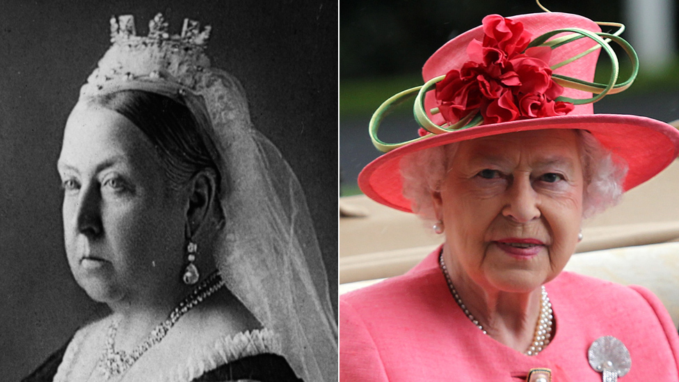 Queen Elizabeth II: Elizabeth and Victoria in numbers - BBC News