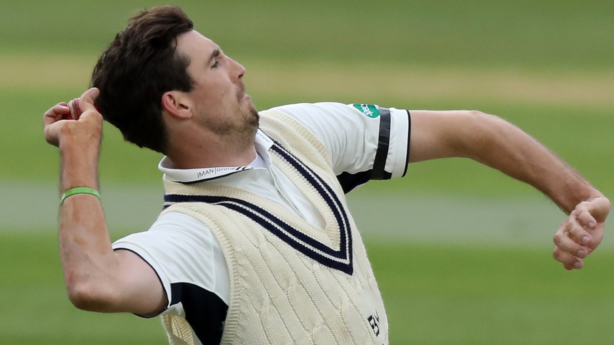 County Championship: Glamorgan avoid follow-on despite Steve Finn blast