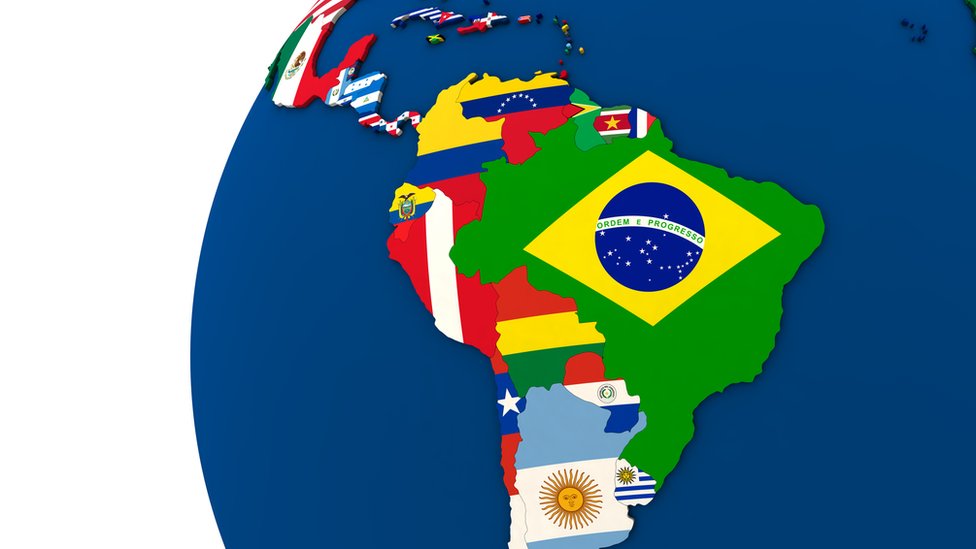 Encontre os Países da América Latina - Jogo Educativo - Mundo da