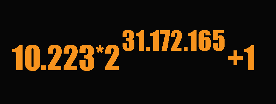 Número de 9,3 millones de dígitos