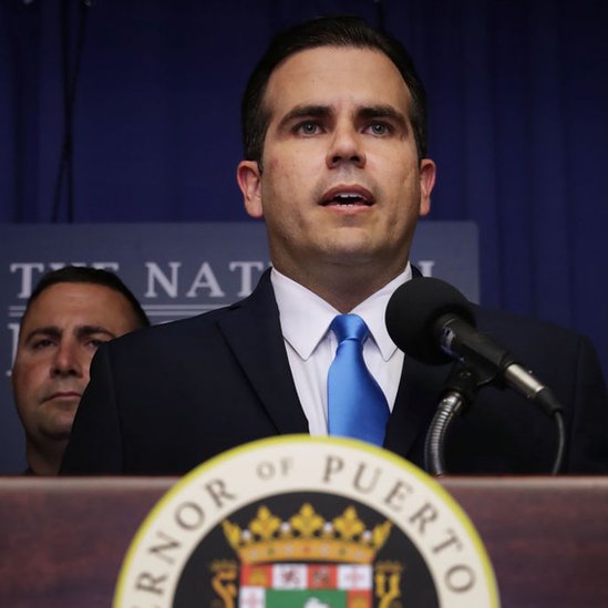 El gobernador de Puerto Rico, Ricardo Roselló, alertó sobre la posibilidad de un éxodo de habitantes de la isla hacia el continente. Ricardo Rosello