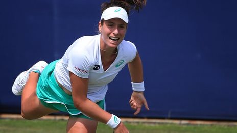 Battling Konta loses to Pliskova