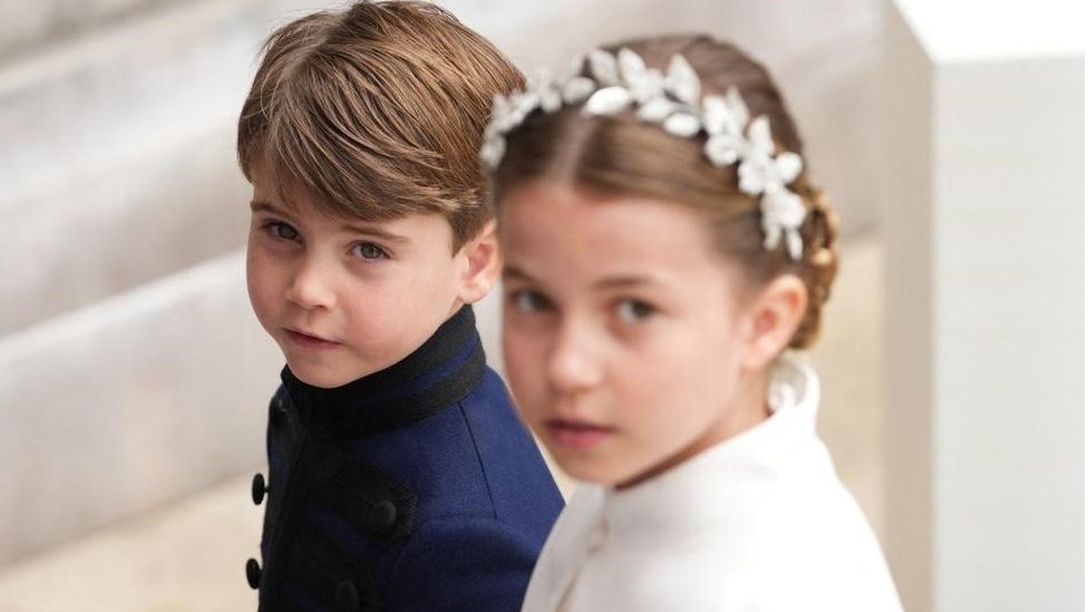Youngest royals play starring role at Coronation
