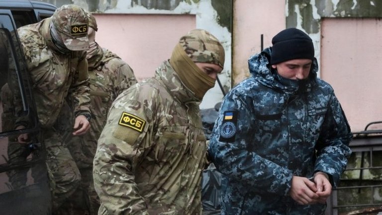 Russia ordered to release Ukraine sailors