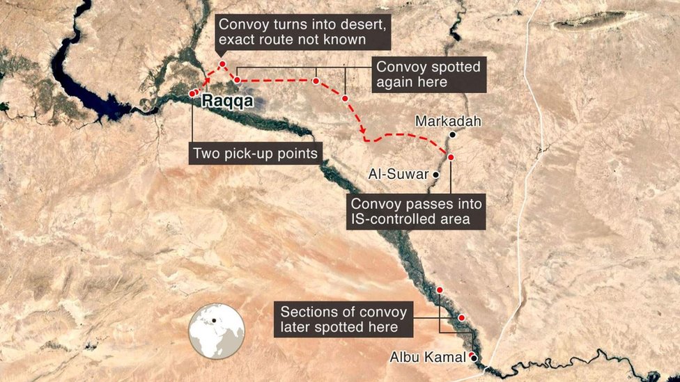 konvoi Raqqa