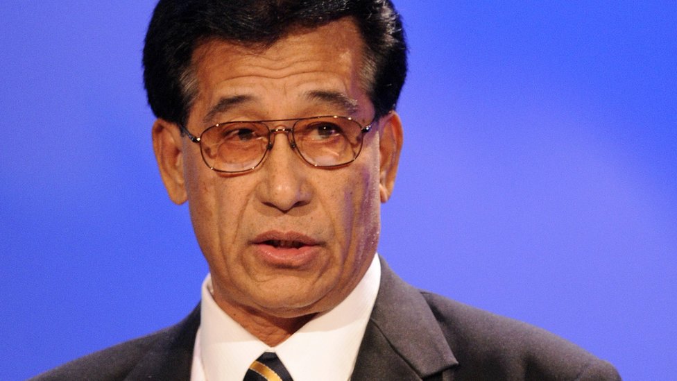 Micronesia's President Mori