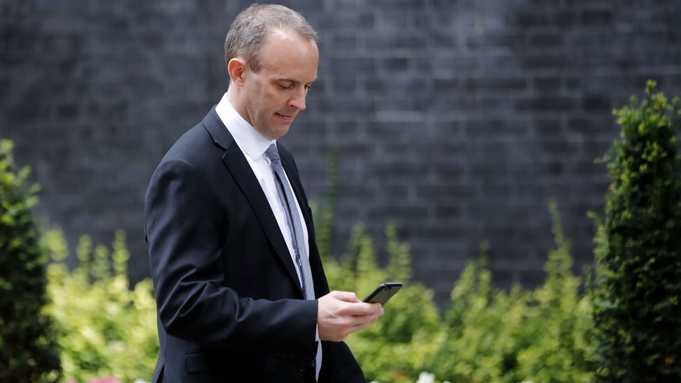 New Brexit Secretary Dominic Raab set for talks with EU