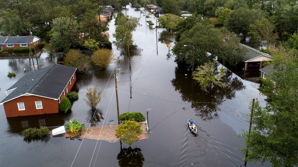 Storm Florence: 'Epic' amounts of rain unloaded on Carolinas