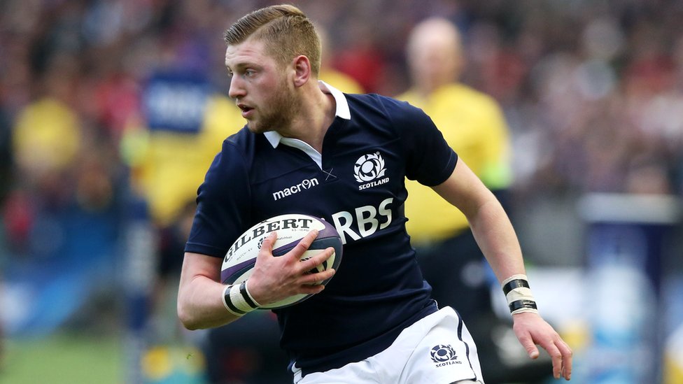 Scottish Rugby Star Finn Russell On France Friendly Cbbc Newsround