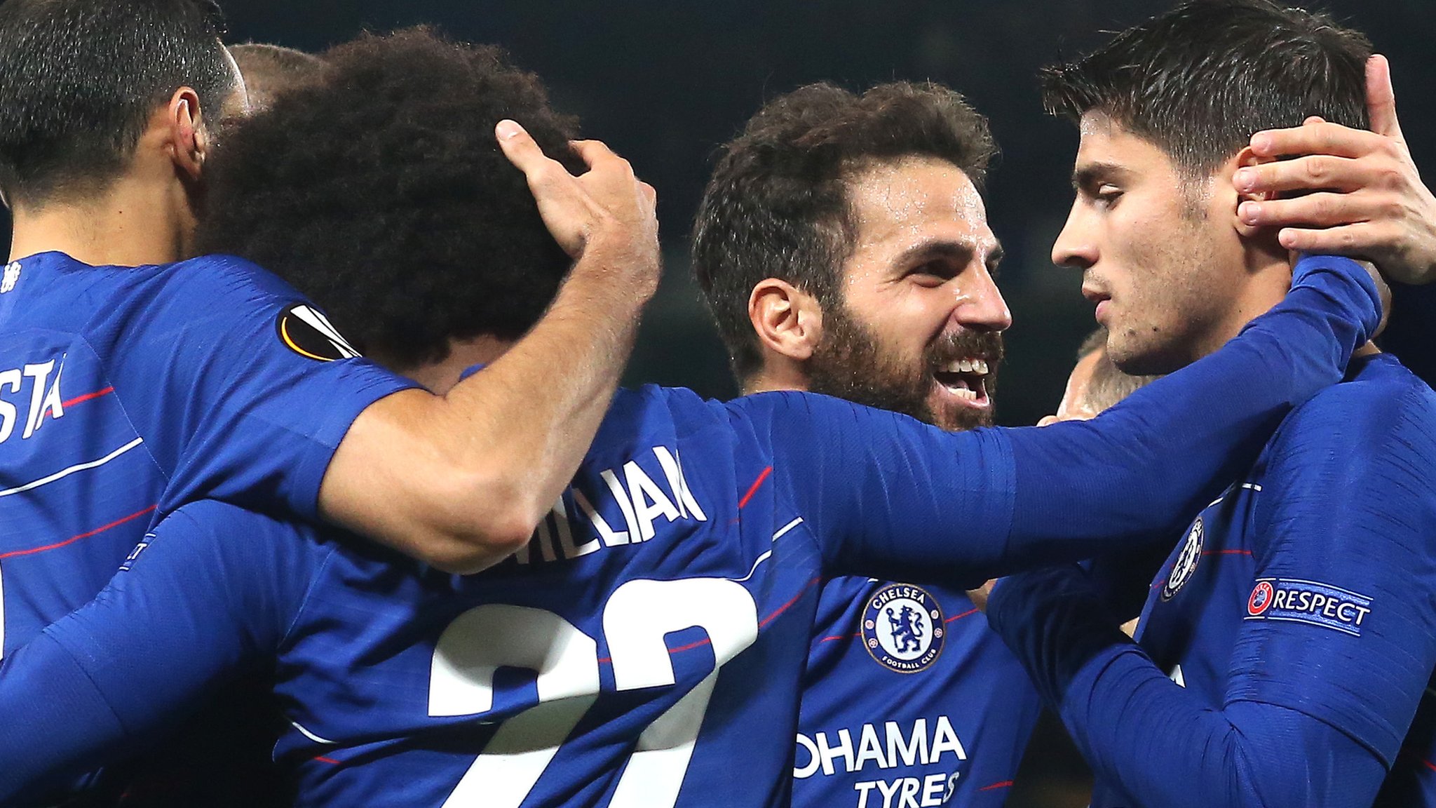 Chelsea 1-0 Vidi: Alvaro Morata strike proves decisive for Blues