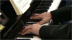 Man playing piano