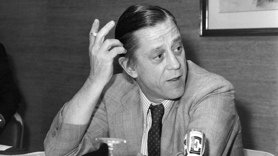 Ben Bradlee, editor de The Washington Post en los años 70