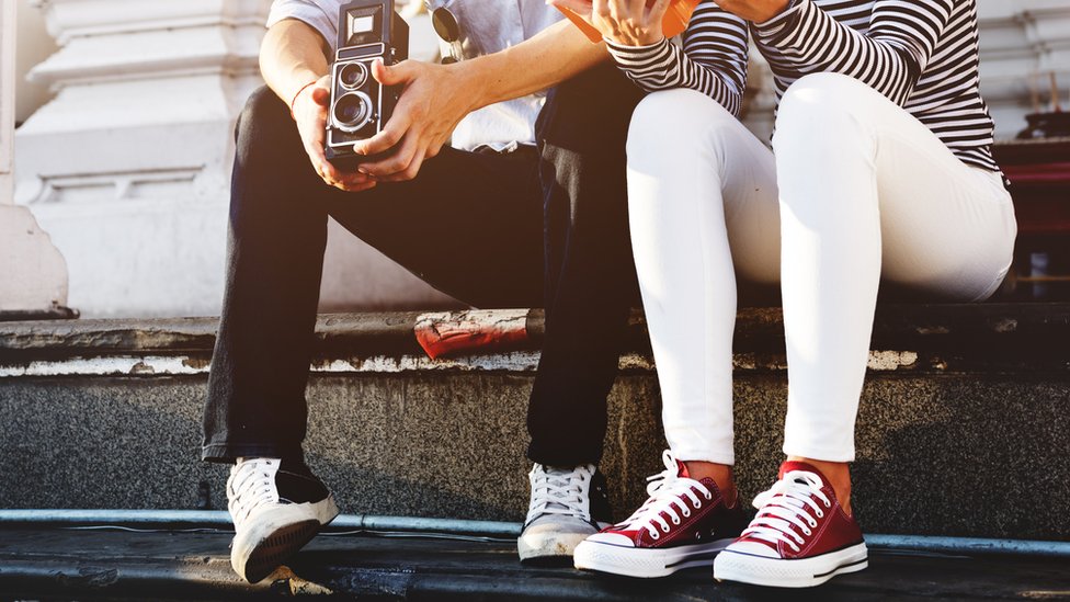 Pareja de turistas