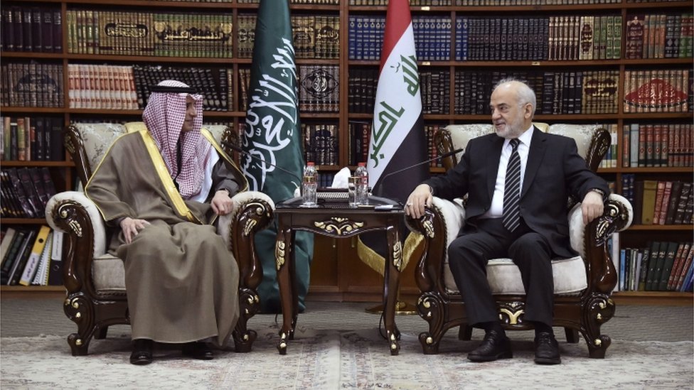 وزير الخارجية السعودي ونظيره العراقي