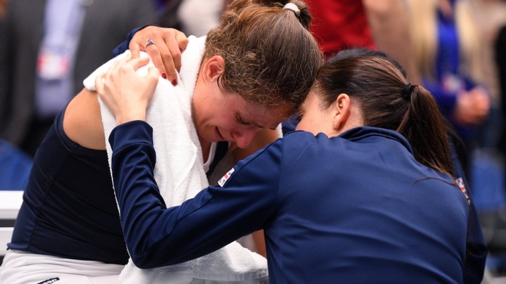 'Light-headed' Konta was given option to retire in Fed Cup win