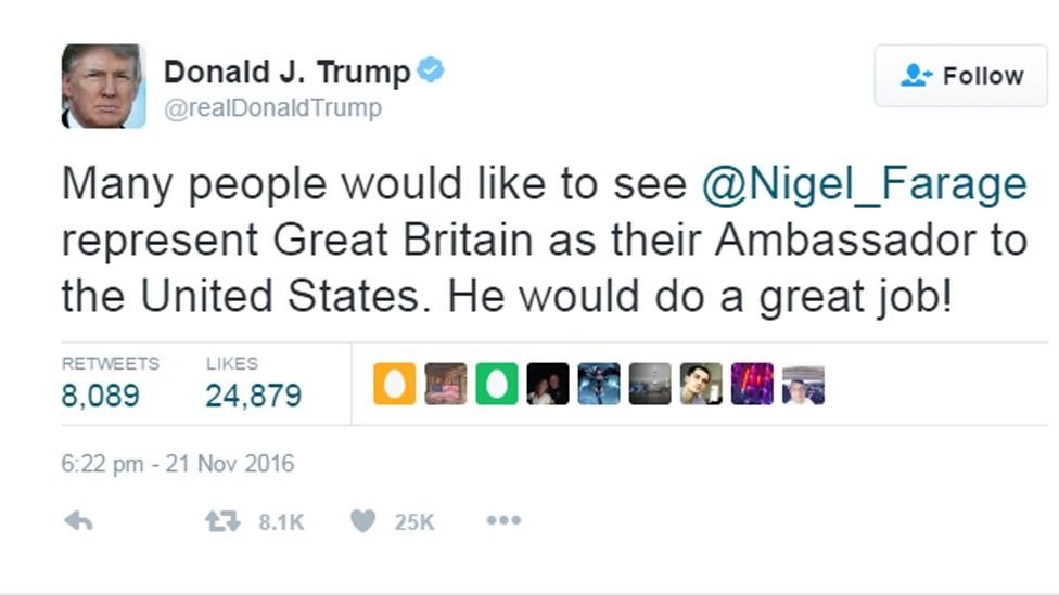 Donald Trump, Twitter