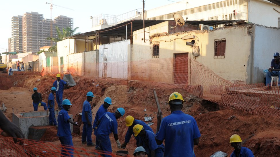 Construcción de Odebrecht