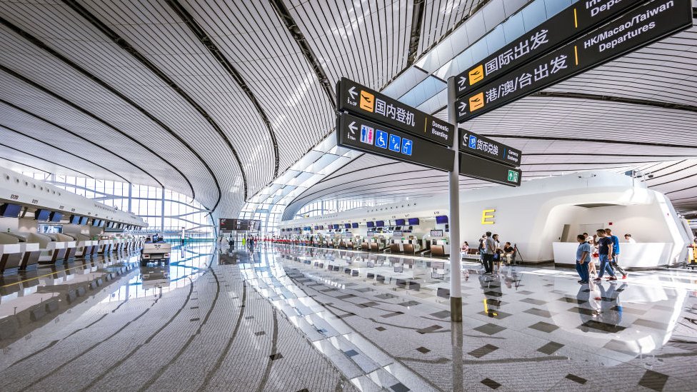 Pek N Daxing El Espectacular Aeropuerto Con Forma De Estrella De Mar