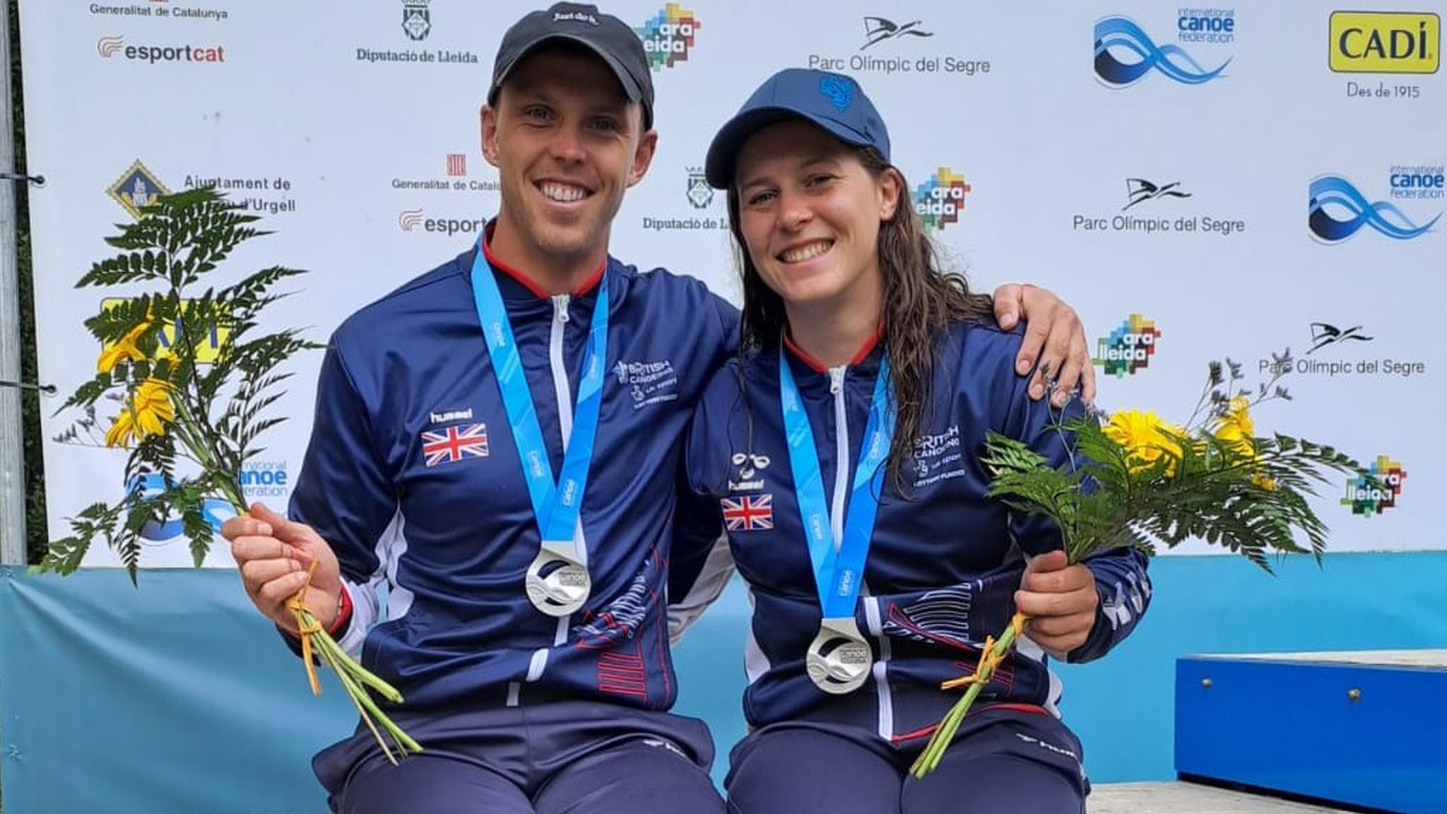 Canoe Slalom World Cup: Joe Clarke and Kimberley Woods win silvers