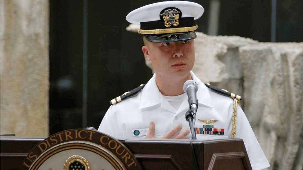 米海軍将校に中国・台湾へのスパイ容疑 - BBCニュース