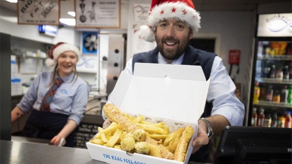 Dunkeld chippy offers deep-fried Christmas dinner