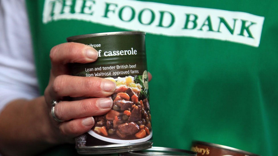 Food bank supplies help record numbers