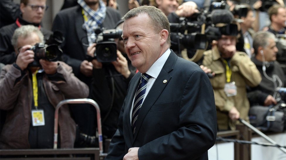 Danish PM Lars Lokke Rasmussen