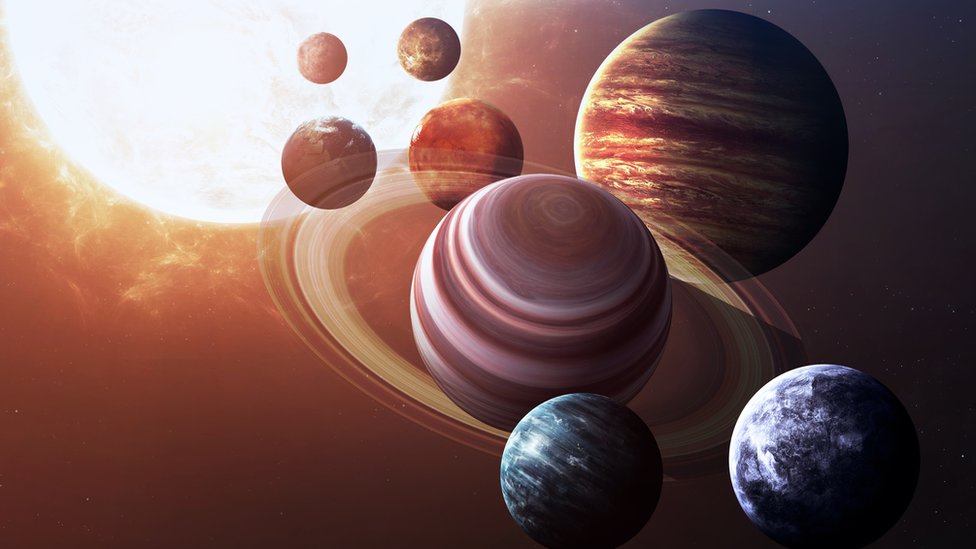 Cuáles son los verdaderos colores de los planetas? - BBC News Mundo