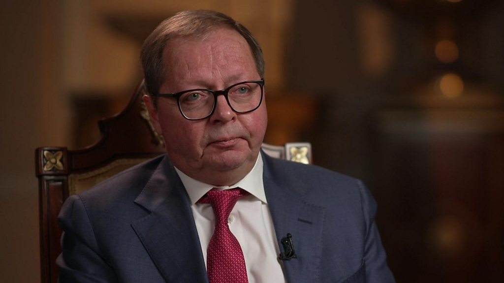 Russian ambassador quizzed over alleged war crimes