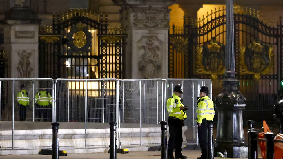 Man arrested outside Buckingham Palace