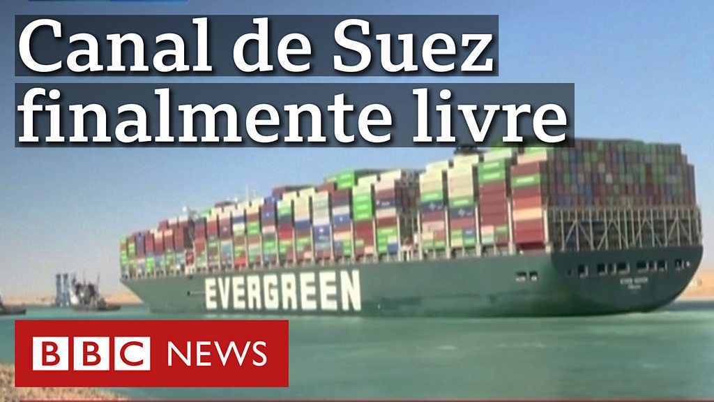 Navio gigante encalhado no Canal de Suez vira jogo online - Olhar Digital