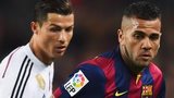 Cristiano Ronaldo and Dani Alves