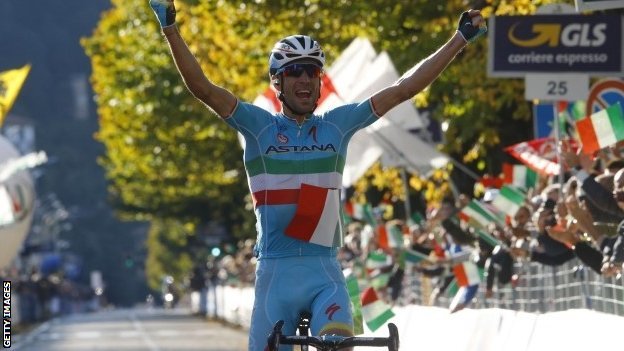 Nibali strepitoso, trionfa al Giro di Lombardia$