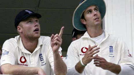 VIDEO: Flintoff and Vaughan's 2005 Ashes Roadshow