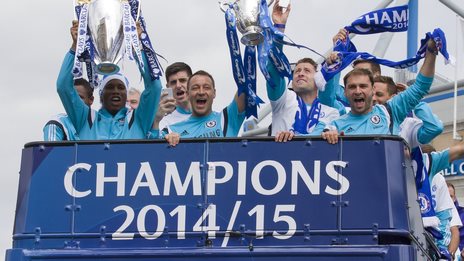 Champions Chelsea make £23.1m loss