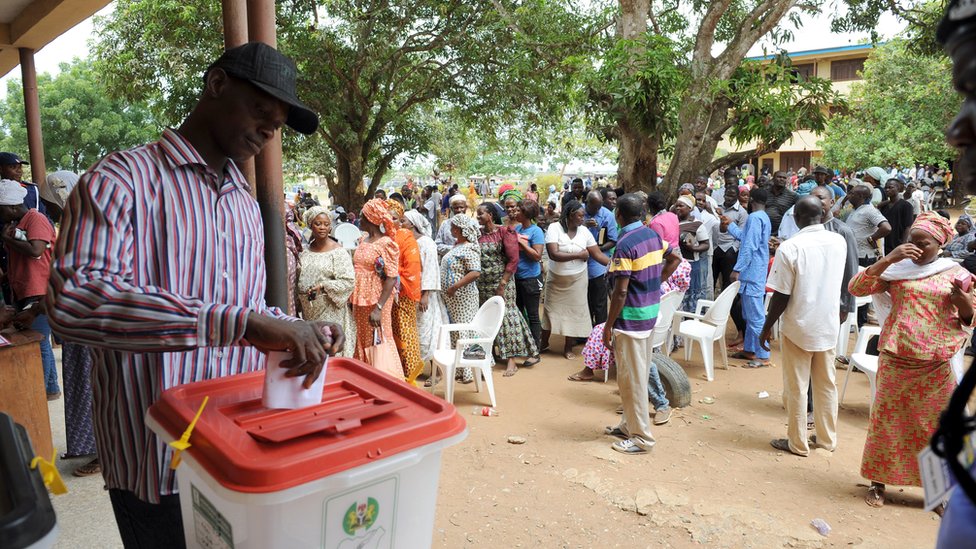 Ekiti Election: Why some states for Nigeria get different dates - BBC News  Pidgin