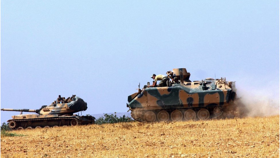 Turkey begins anti-IS campaign in Syria