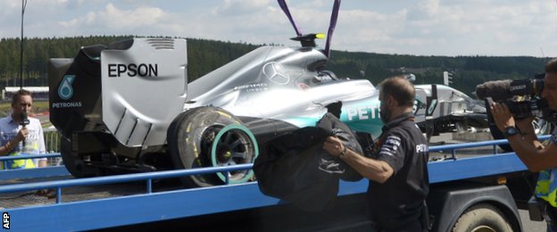 Nico Rosberg's car