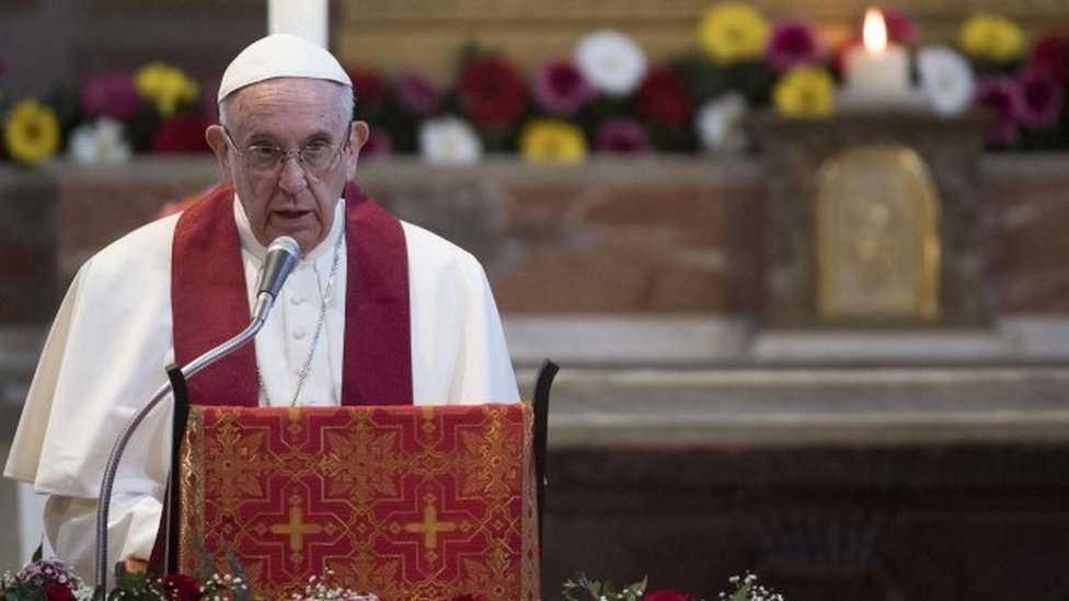 Pope Francis: Europe migrant centres 'concentration camps'