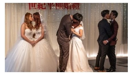 Taiwan gay marriage: Three couples and a wedding to celebrate equality
