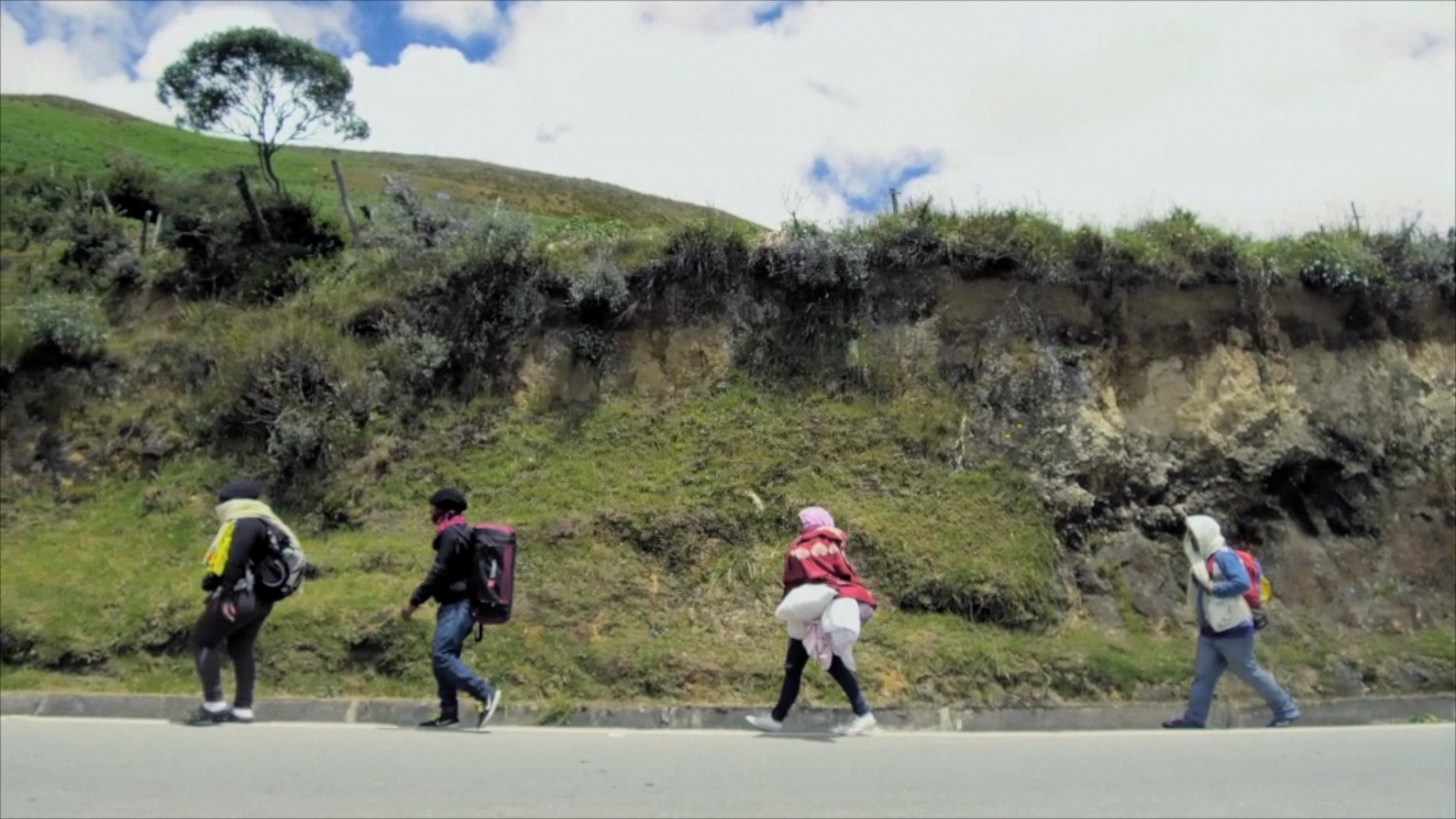 Long watch: What drives a mother to cross South America on foot?